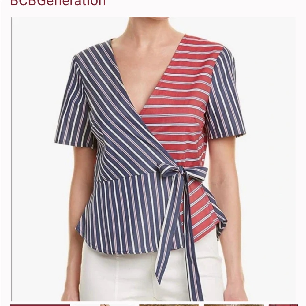 Bcbgeneration Wrap Top - image 5